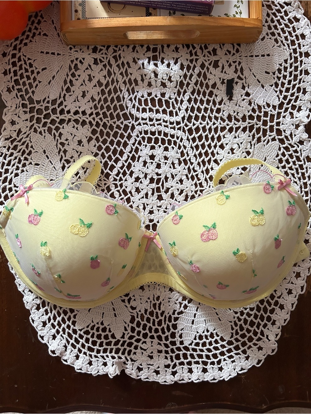VS PINK pushup fruit bra